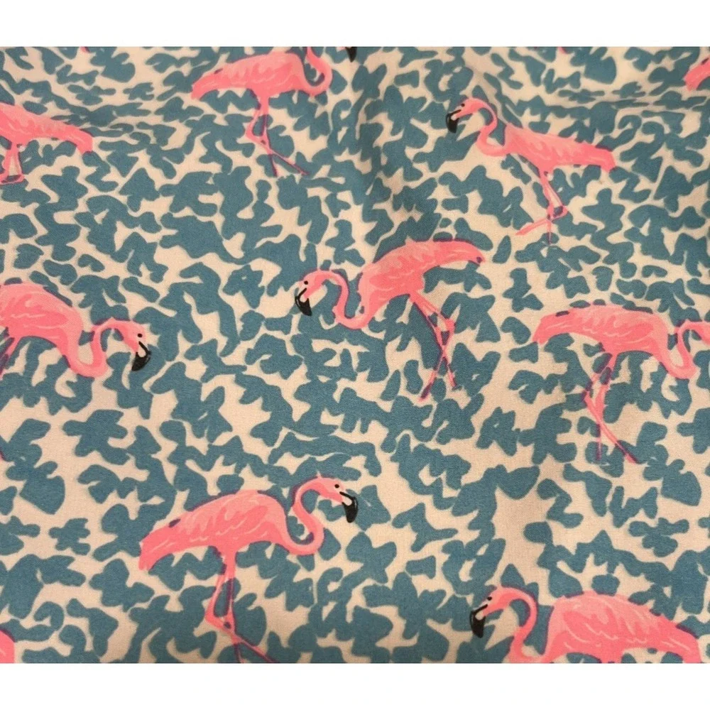 Men's Chubbies Flamingo Patterned Lined Swim Trunks Shorts 4